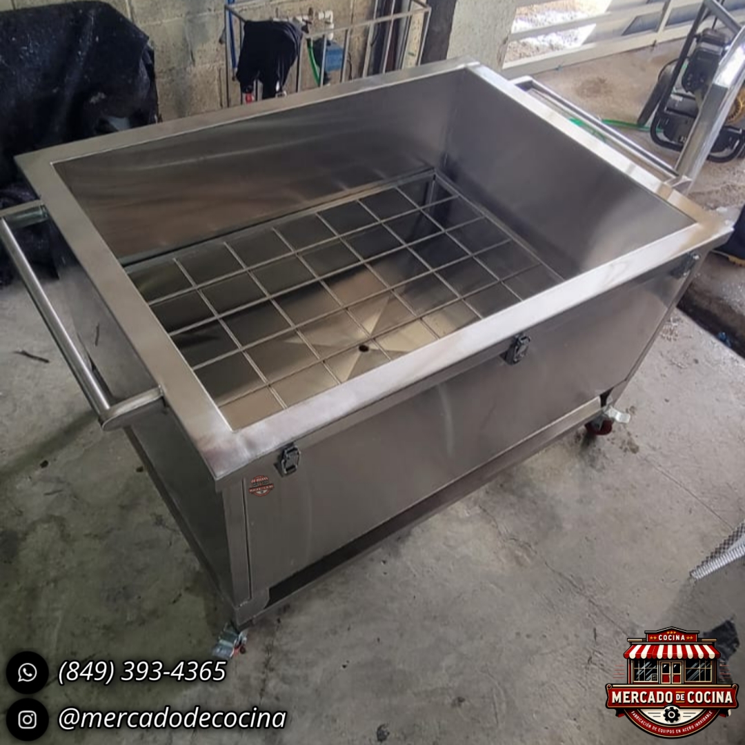 Caja China + Grill Jumbo mod-PRO