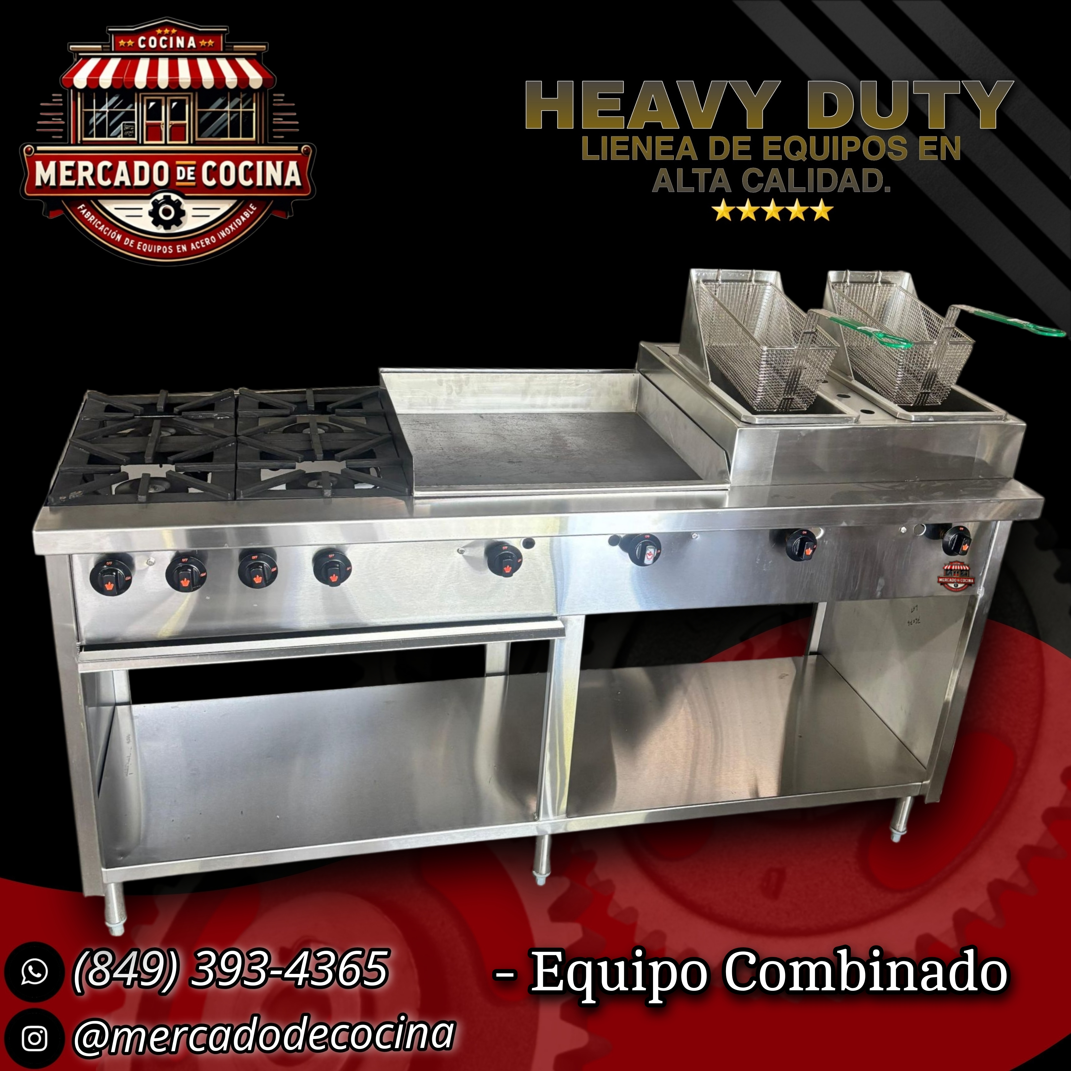 Equipo combinado (6"Pie) mod-PRO