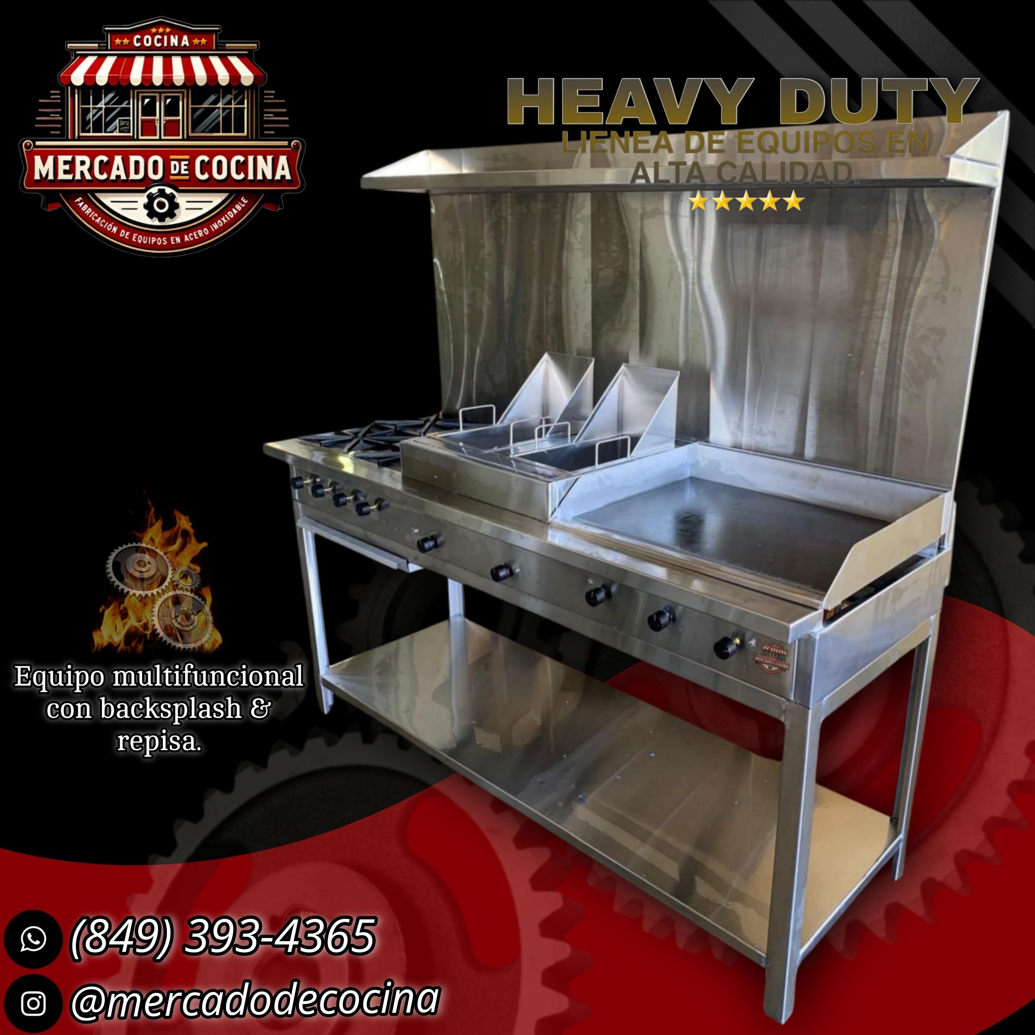 Equipo combinado (6.5"Pie) mod-PRO