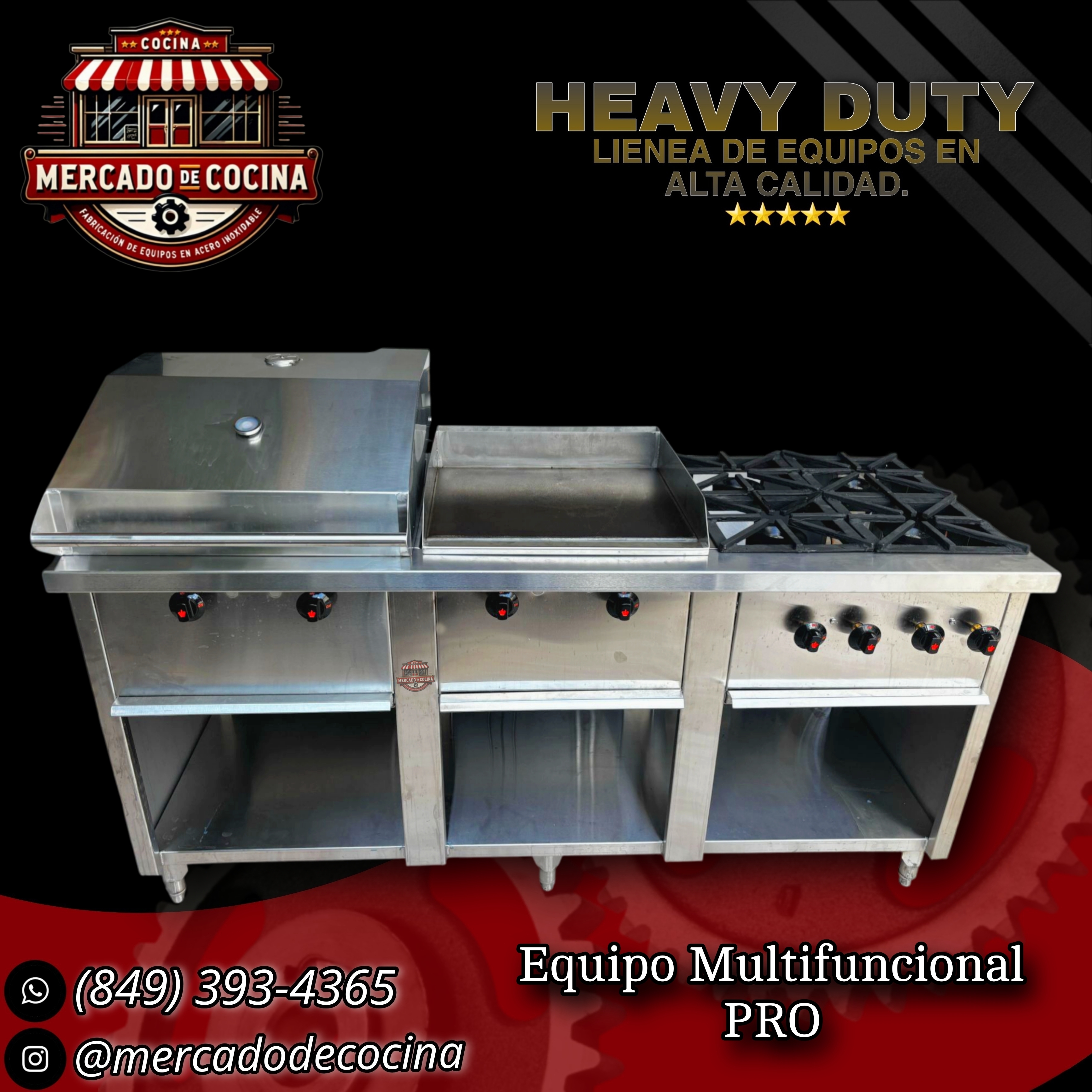 Equipo combinado (6"Pie) mod-PRO #3