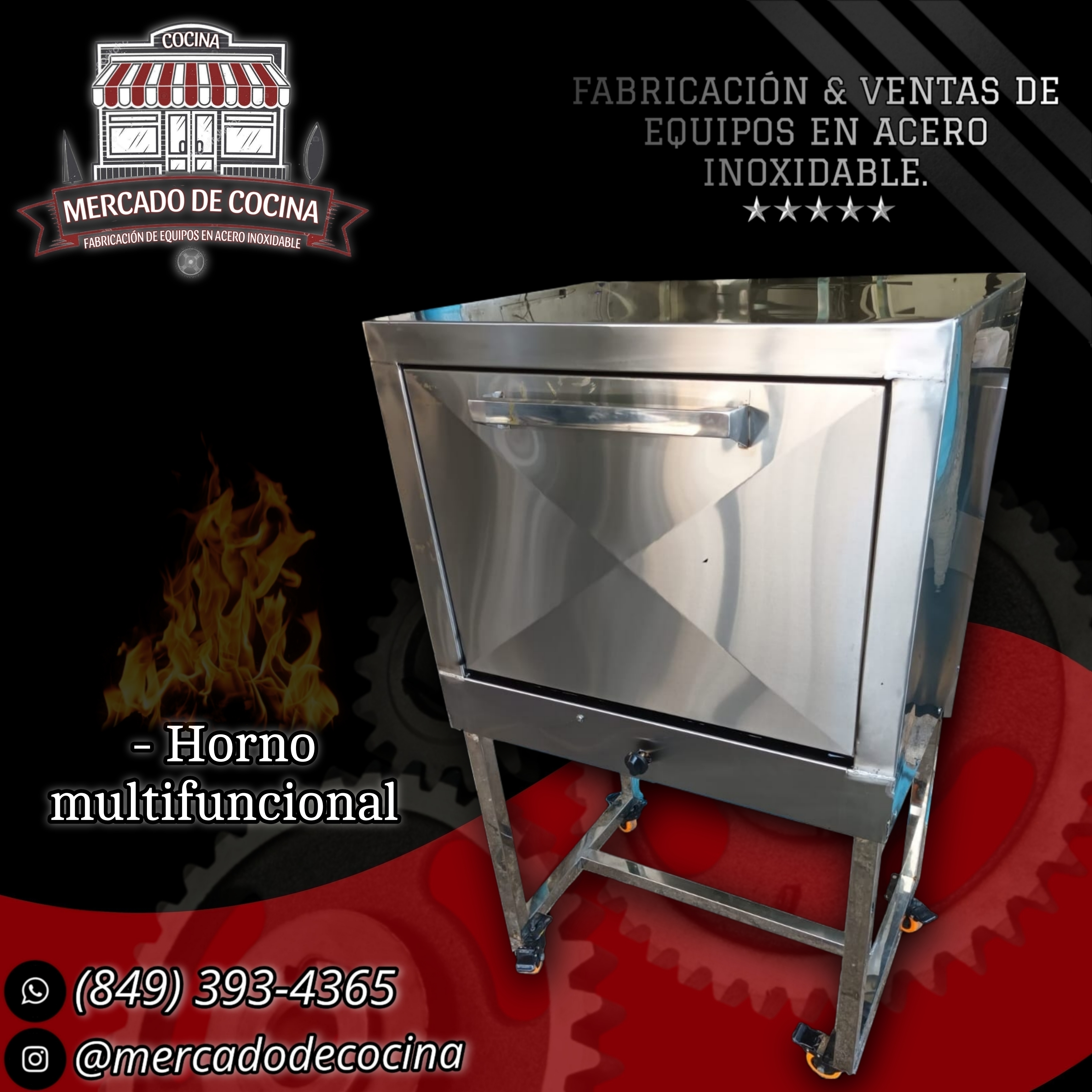 Horno multifuncional 3 bandejas mod-ECO
