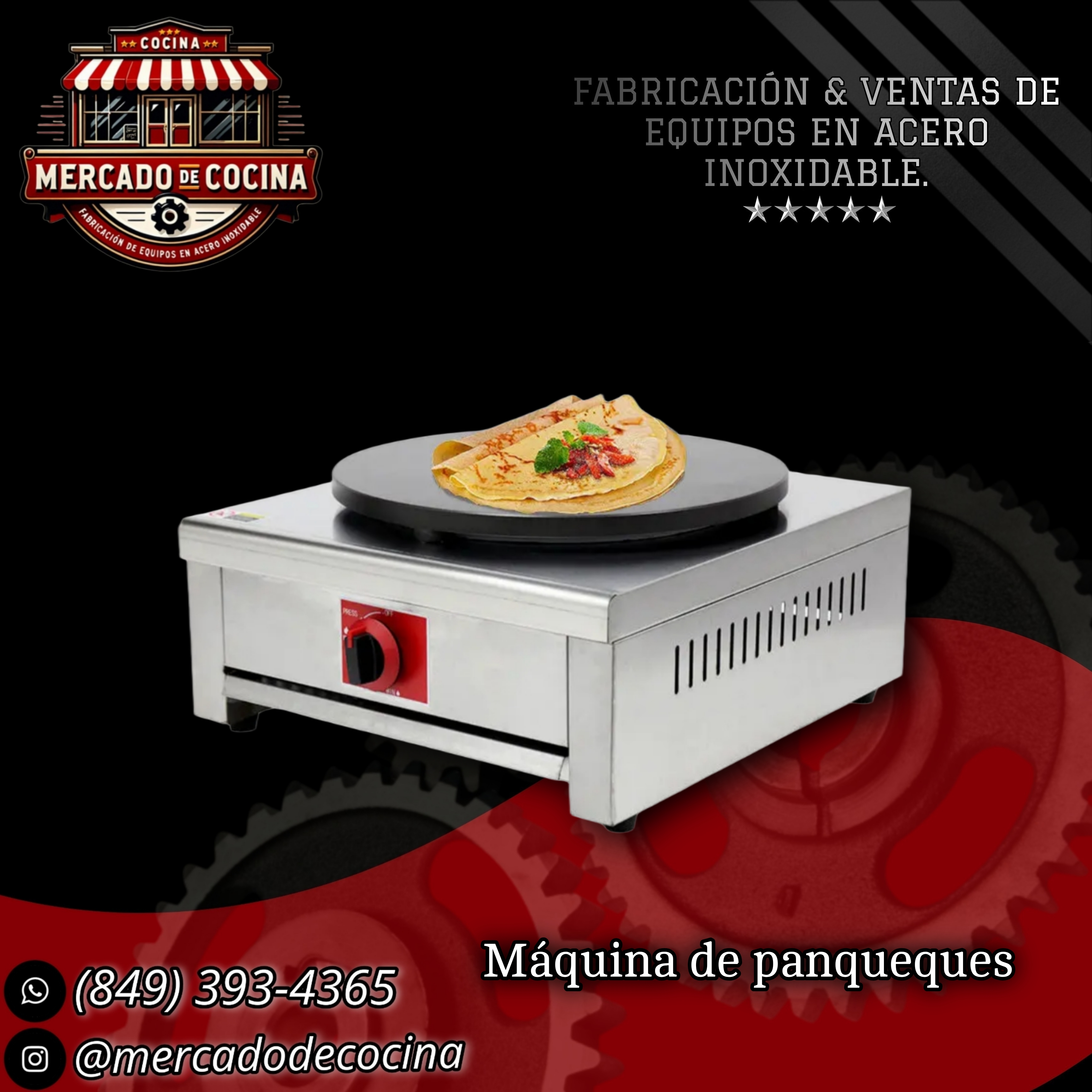 Máquina de panqueques