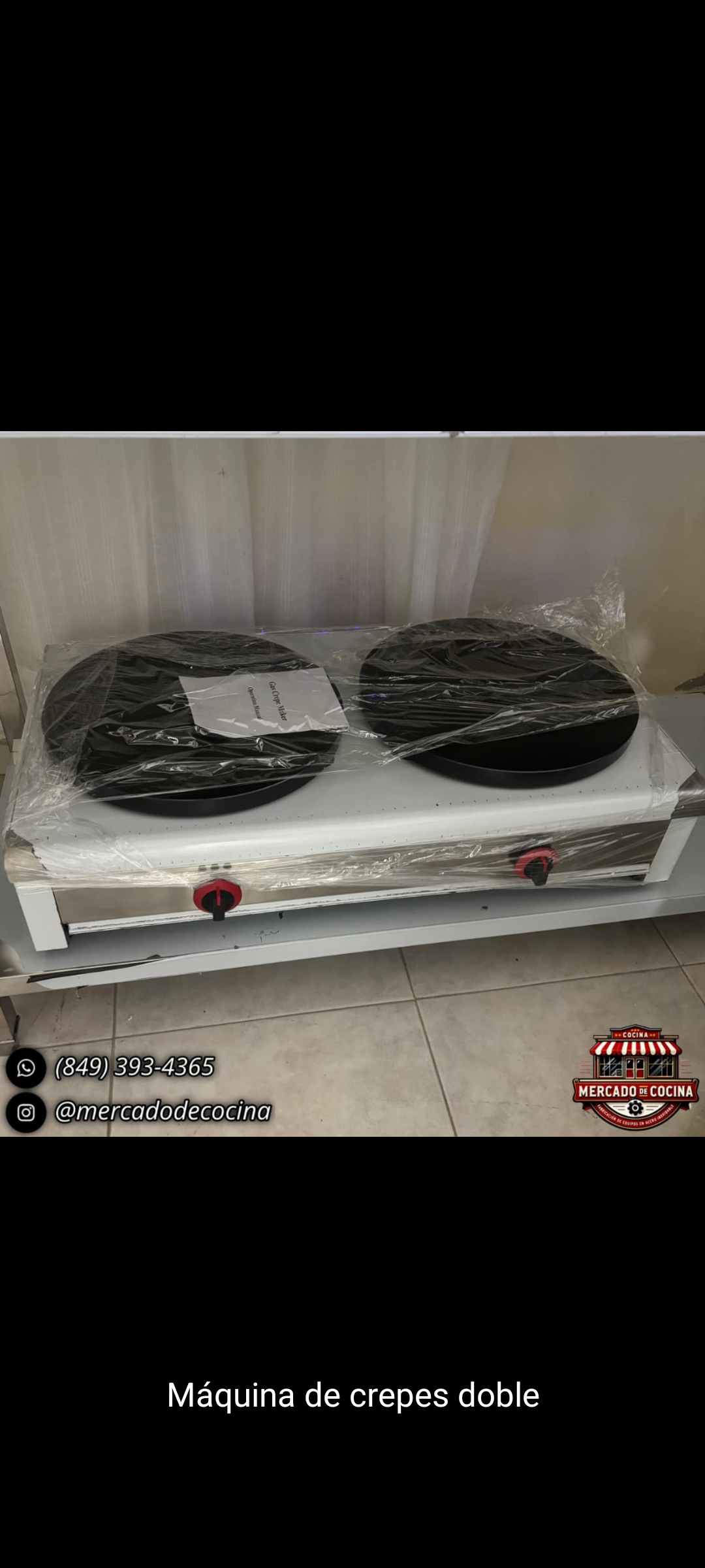 Máquina de panqueques doble