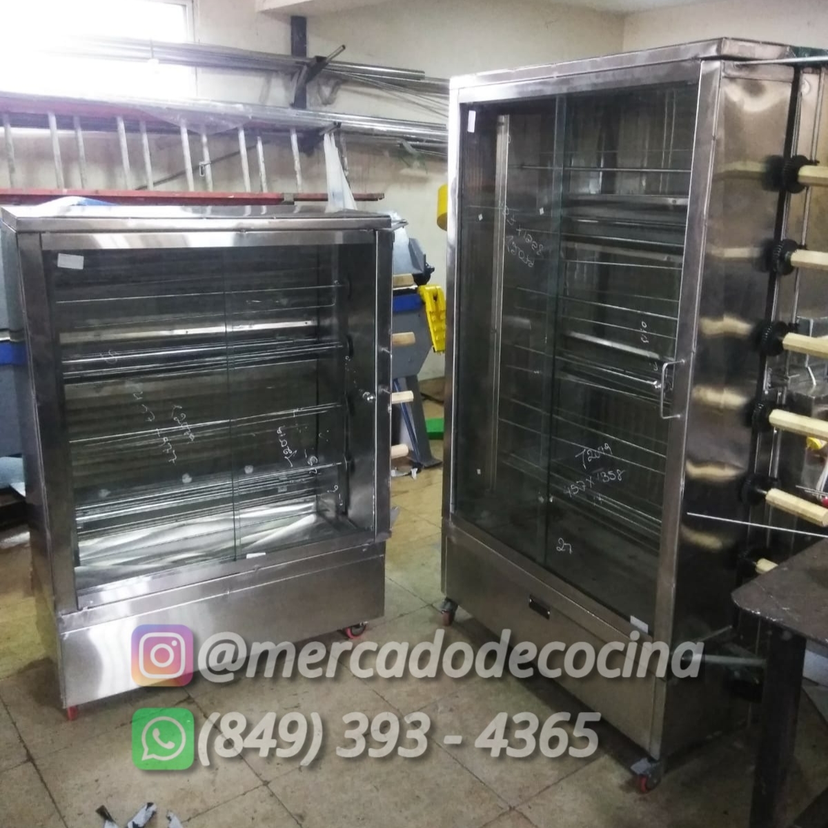 Horno rostizador (20 pollos) mod-PRO
