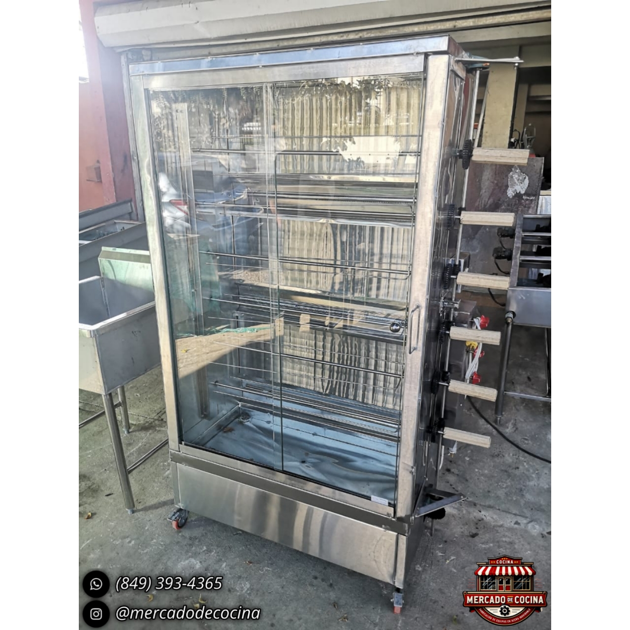 Horno rostizador (35 pollos) mod-PRO