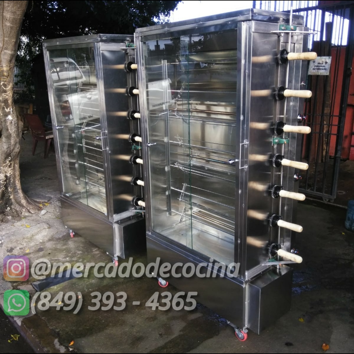 Horno rostizador (40 pollos) mod-PRO
