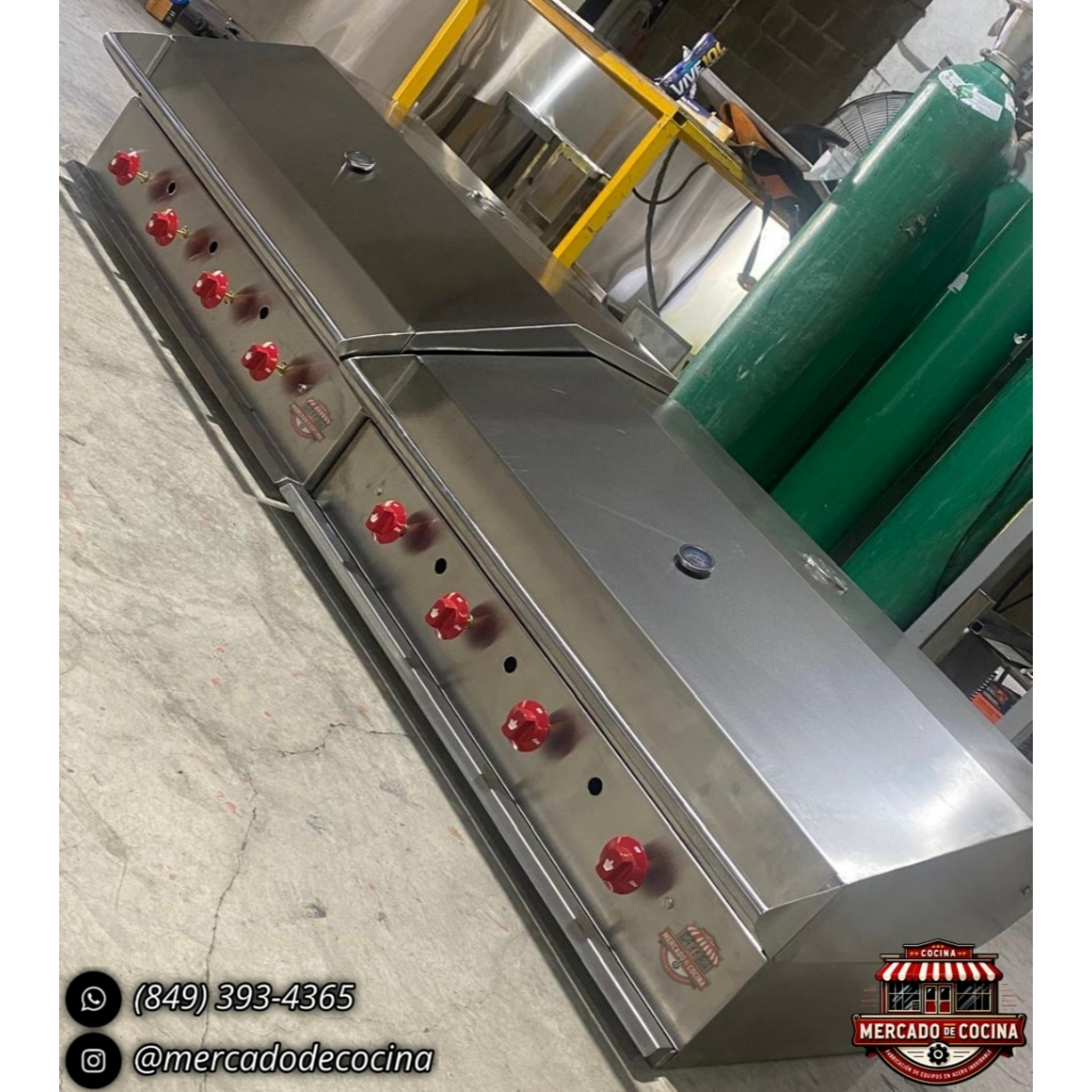 Asador BBQ 40" mod-PRO empostrable 