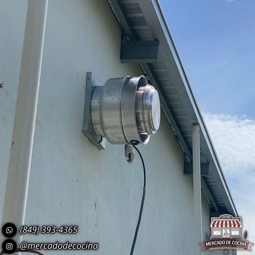 Extractor tipo hongo 3800CFM 1HP