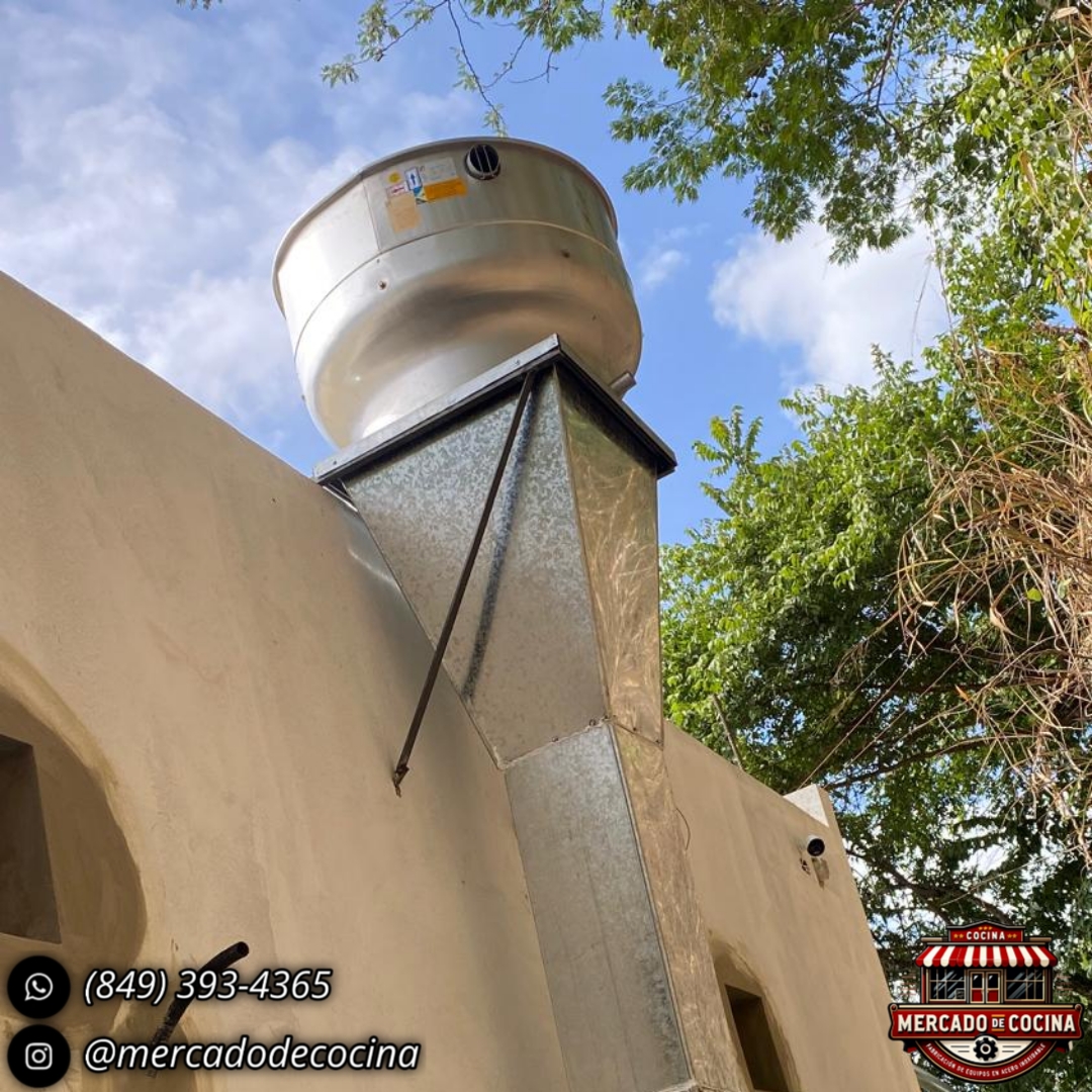 Extractor tipo hongo 7600CFM 2HP