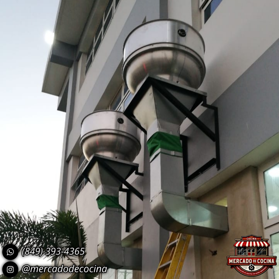 Extractor tipo hongo 11000CFM 3HP