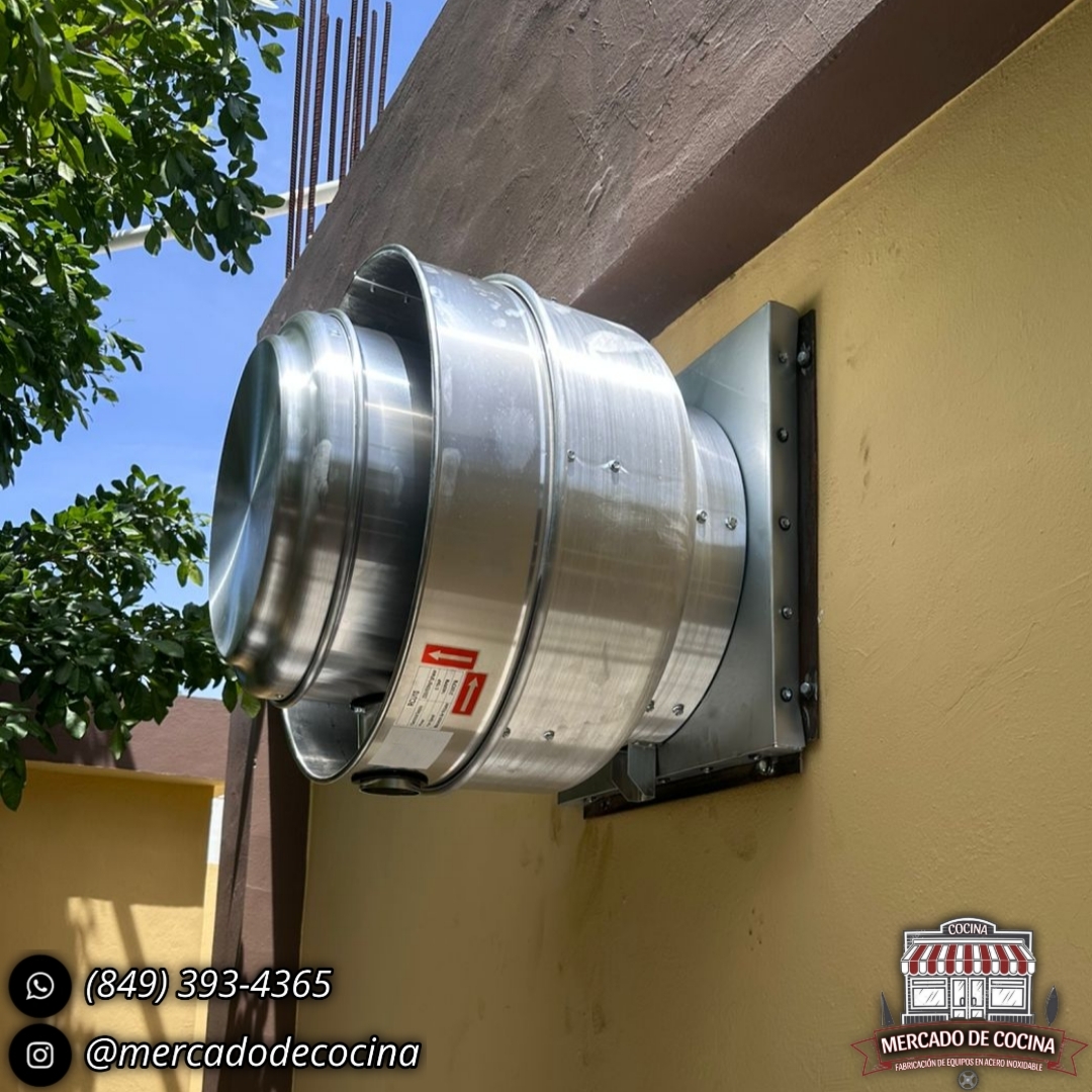 Extractor tipo hongo 11000CFM 3HP