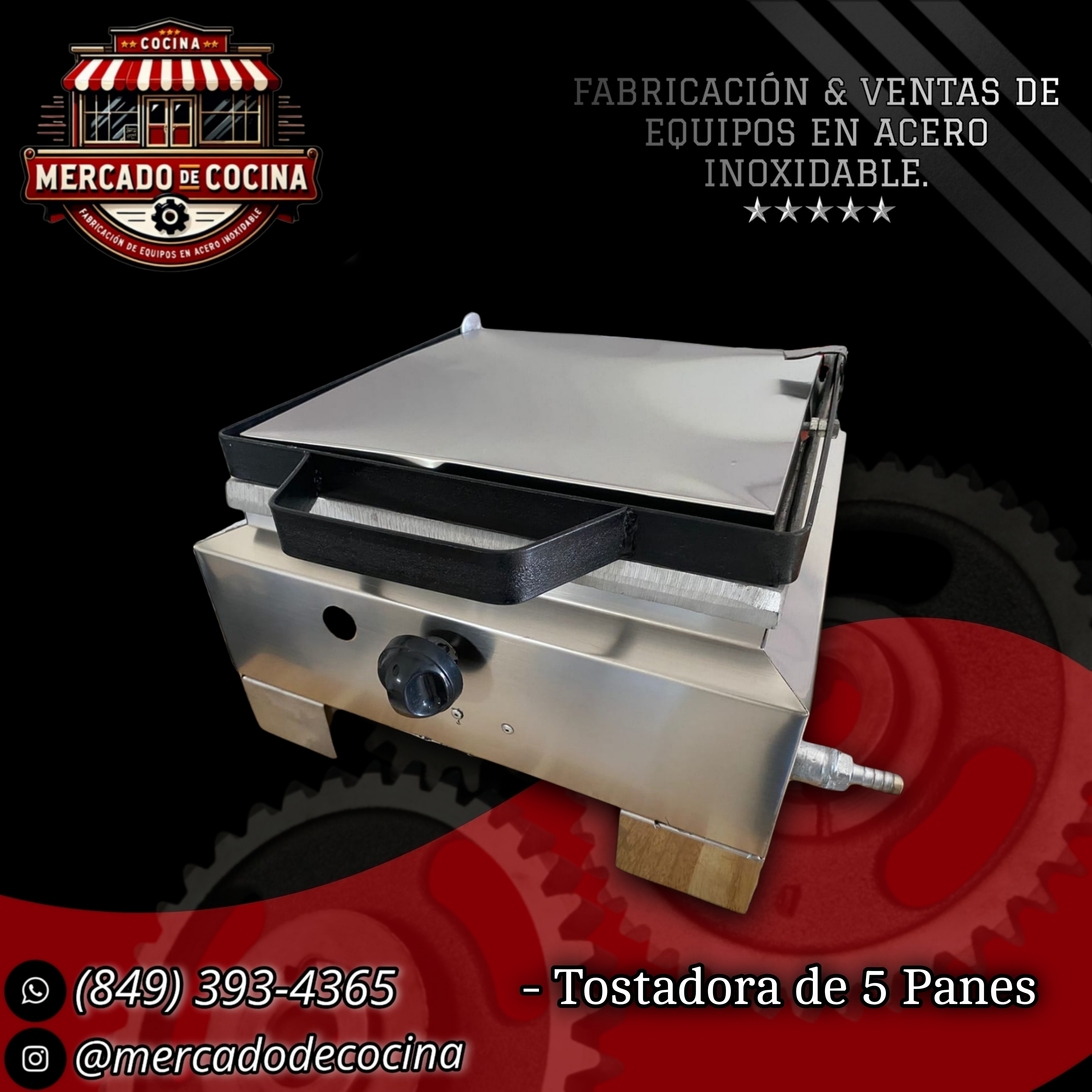 Tostadora de 5 panes (ECO)